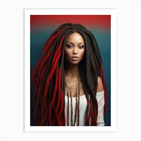 Dreadlocks 1 Art Print