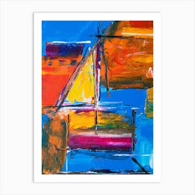 Sailboat 6 Art Print