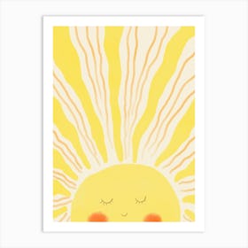 The Sun Art Print