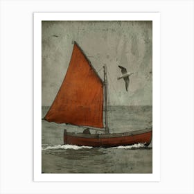 Sailboat 12 Art Print