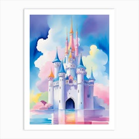 Disney Castle 1 Art Print
