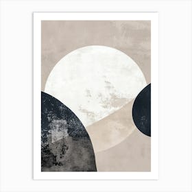 Geometric Balance Minimalist Style Art Print