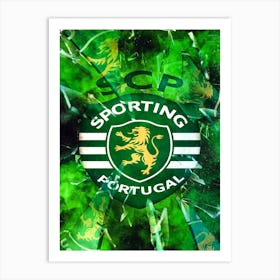 Sporting Lisbon Art Print