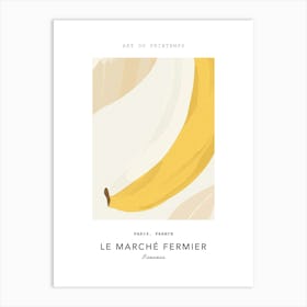 Bananas Le Marche Fermier Poster 2 Art Print