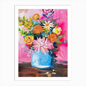 Flowers In A Vase Affiche