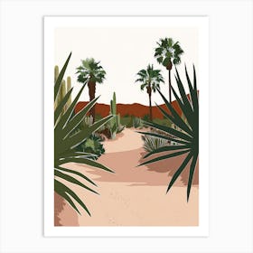 Cactus In The Desert 7 Art Print