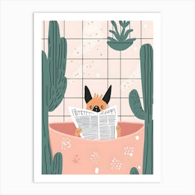 Cactus Illustration Art Print