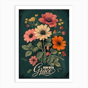 Row With Grace Art Print