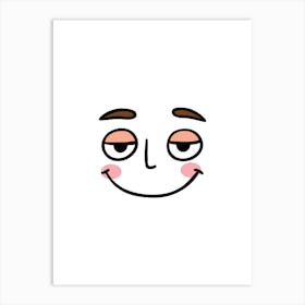 Happy Face 2 Art Print