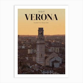 Travel Verona 1 Art Print