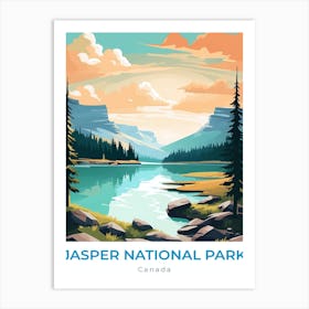 Canada Jasper National Park Travel Art Print