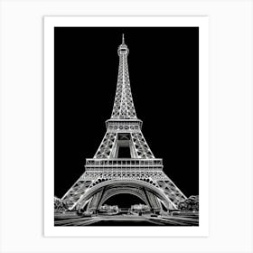 Eiffel Tower 7 Affiche