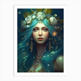 Gaia Greek Mythology 1 Art Print