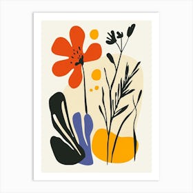 Wild Flowers 1 Art Print