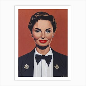 Janet Leigh Illustration Movies Art Print