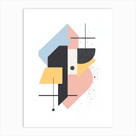 Abstract Geometric Pattern Art Print