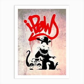 Rats | Street art Art Print