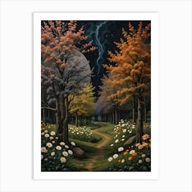 Forest Path Art Print