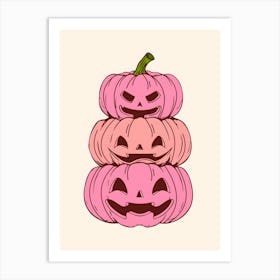 Halloween Pumpkins 54 Art Print