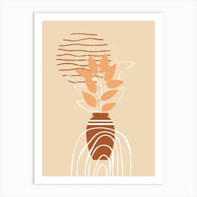 Flower In A Vase II Art Print