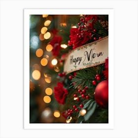 Happy New Year 142 Art Print