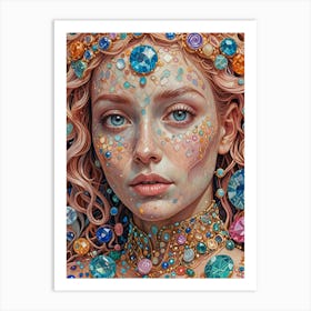 Bejeweled no2 Art Print