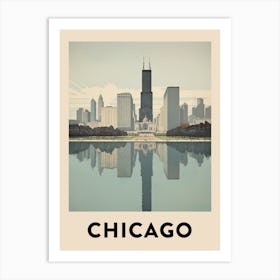 Chicago Travel Poster Art Print