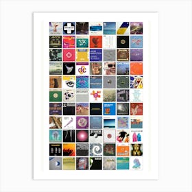 Ibiza Classics - Vinyl Covers - Art Print - Dance Music Art Print