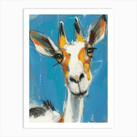 Goat Illustration 2 Art Print