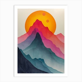 'Sunrise' 44 Art Print