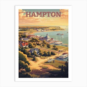 Hampton Virginia Travel Art Print