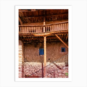 Old House In Catalonia Art Print