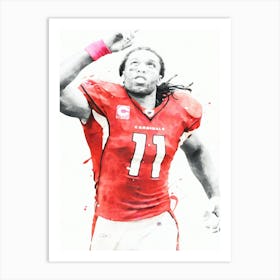 Larry Fitzgerald Arizona 1 Art Print