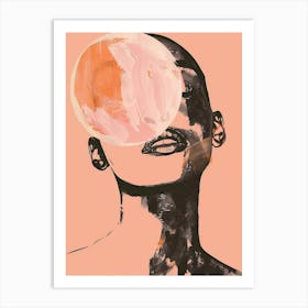 Woman'S Face 61 Art Print