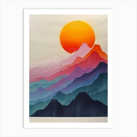 'Sunrise' 110 Art Print