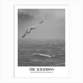 Taylor Swift The Albatross Ttpd Swifie Merch Black And White Art Print