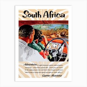 Adventure In South Africa Art Print