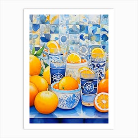 Oranges And Lemons 3 Art Print