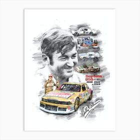 Bobby Allison Art Print