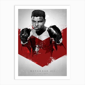 Muhammad Ali Displate Art Print