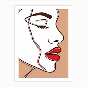 Portrait Of A Woman 288 Art Print