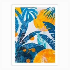 Tropical Print 1 Art Print