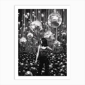 Disco Ball Ceiling Dancing 0 Art Print