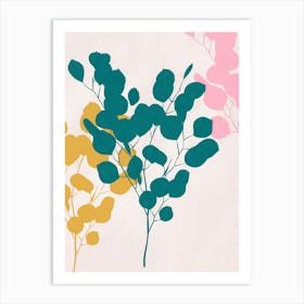 Eucalyptus Leaves 1 Art Print