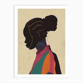 Portrait Of African Woman 39 Art Print