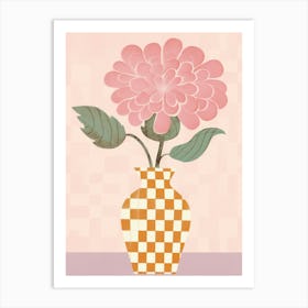 Hydrangeas Flower Vase 1 Art Print