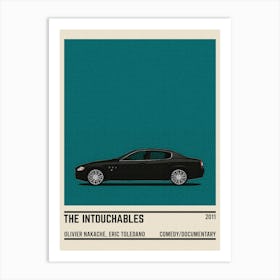 Intouchables Movie Car Art Print