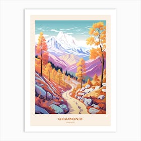 Chamonix To Zermatt France 2 Hike Poster Art Print