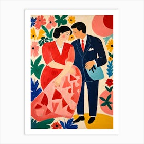 Couple In Love 1 Art Print