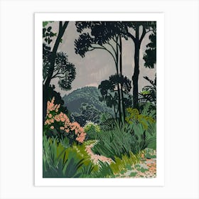 Walk In The Jungle Art Print